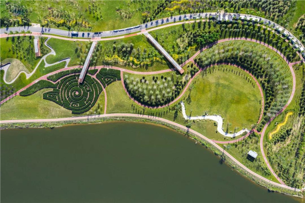 怡境景觀丨灃河濕地生態公園