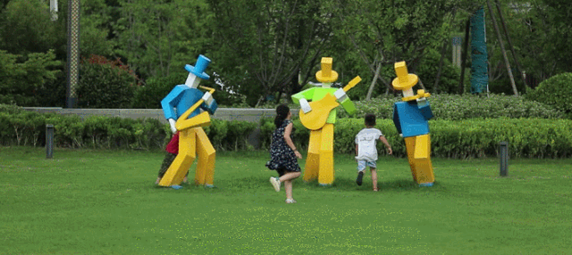 雅藍圖景觀丨白鷺金岸中央公園