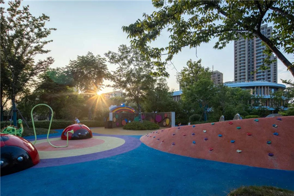 雅藍圖景觀丨白鷺金岸中央公園