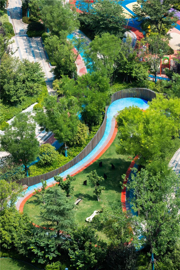 雅藍圖景觀丨白鷺金岸中央公園