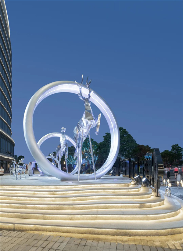 可齋景觀丨富陽·鹿山時(shí)代廣場