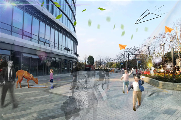 可齋景觀丨富陽·鹿山時(shí)代廣場