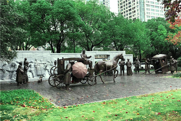 長江左右岸江灘觀光道路景觀