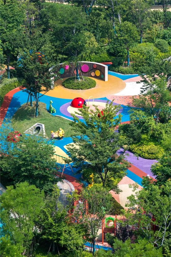 山東臨沂白鷺金岸中央公園