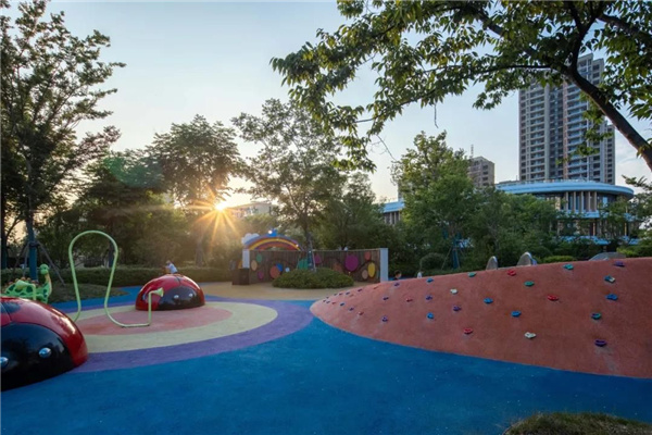 山東臨沂白鷺金岸中央公園