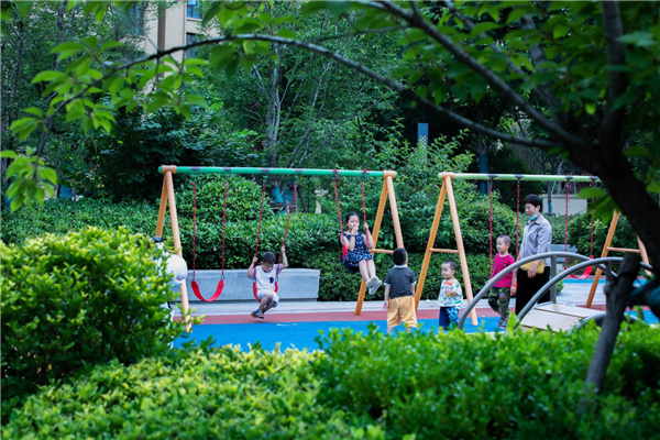 山東臨沂白鷺金岸中央公園