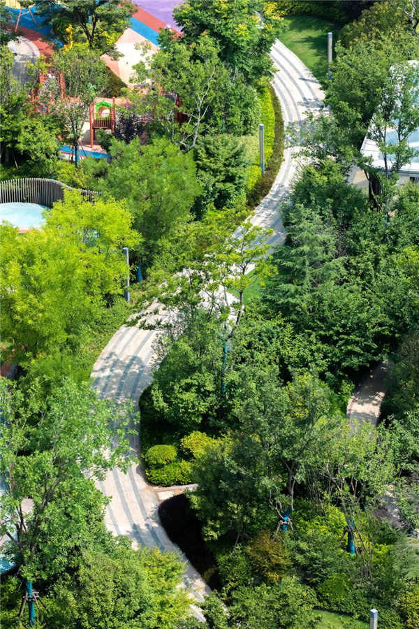 山東臨沂白鷺金岸中央公園