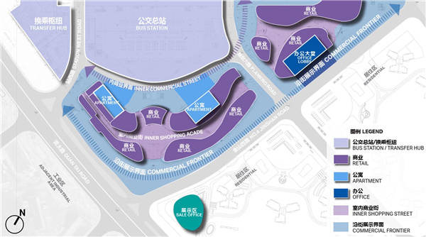 虎門高鐵站TOD核心區(qū)展示區(qū)景觀
