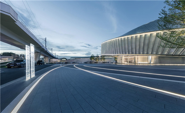 虎門高鐵站TOD核心區(qū)展示區(qū)景觀