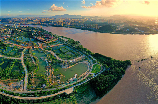 廣東江門市潮連島潮頭中央公園