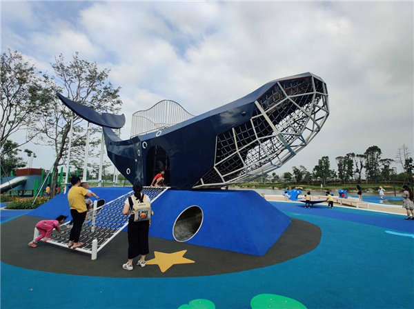 廣東江門市潮連島潮頭中央公園