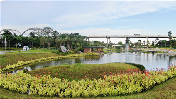 廣東江門市潮連島潮頭中央公園