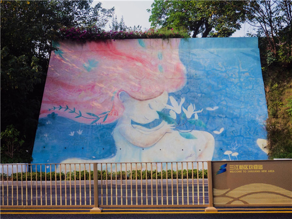 園冶杯獲獎作品丨三江新區黃桷坪大道景觀提升