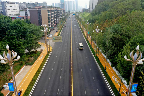 園冶杯獲獎作品丨三江新區黃桷坪大道景觀提升