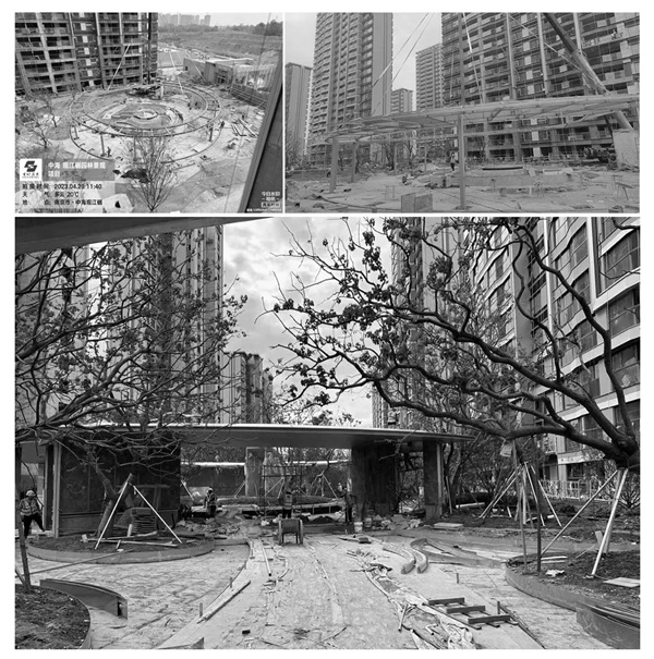 古城園林施工作品丨南京·中海觀江樾