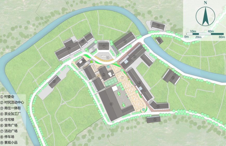 第二屆鄉村振興國際聯合畢業設計三等獎作品丨玉露緣起·傳承共生