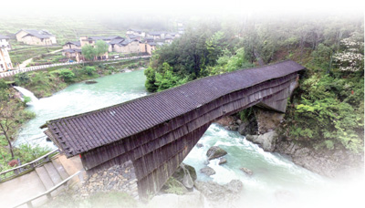 千年廊橋古韻長