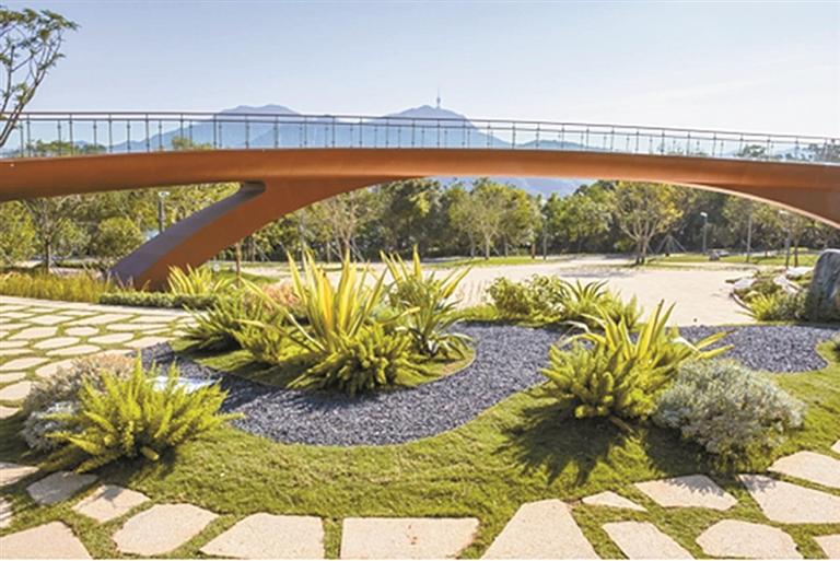 深圳首個零碳文體公園建成開園