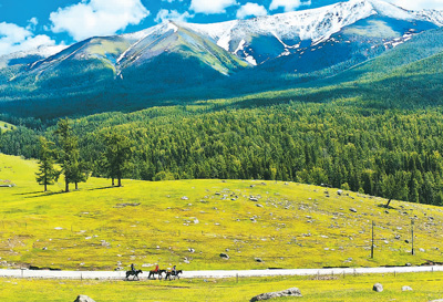 新疆阿勒泰:“網紅”打卡地變“長紅”目的地