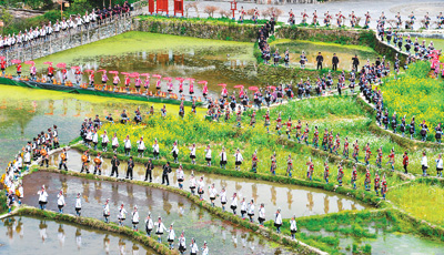 貴州黔東南：“三村”賽事帶熱鄉村游