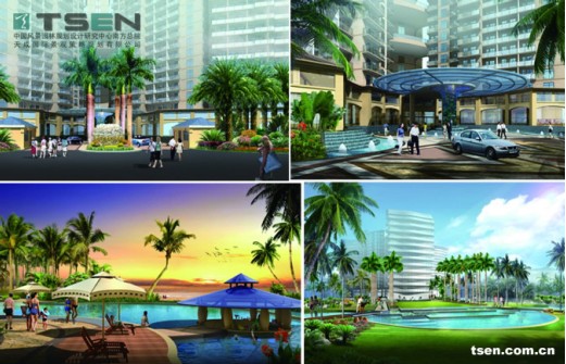 海南文昌大寶礁度假中心景觀設計
