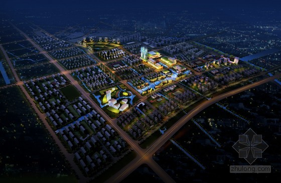 上海嘉定區城北站大型居住社區