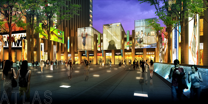 北京亦莊榮華國際中心景觀規劃設計