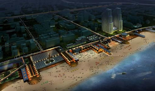 南戴河海濱浴場景觀設計