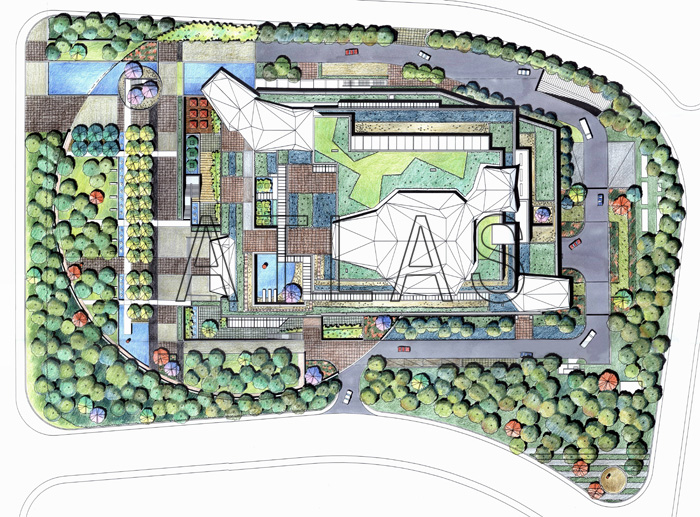 浙江杭州美術館景觀設計