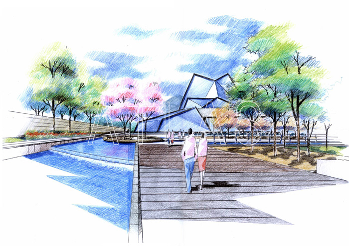 浙江杭州美術館景觀設計