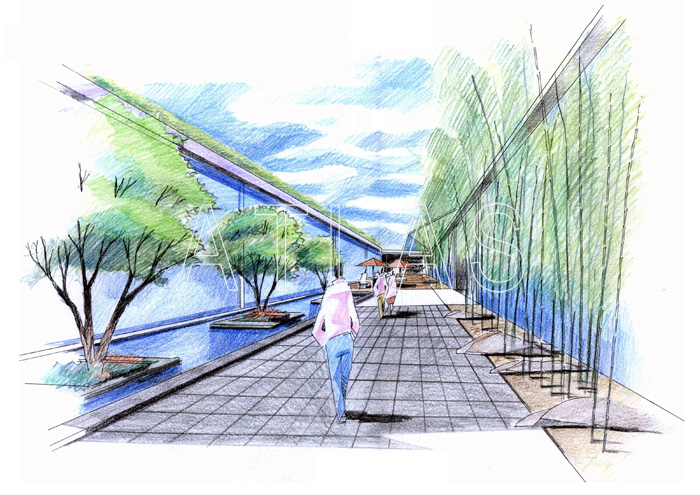 浙江杭州美術館景觀設計