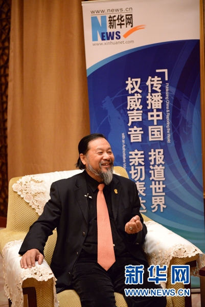 《黃河母親文化公園》項目總策劃、總設計師遙遠先生接受專訪