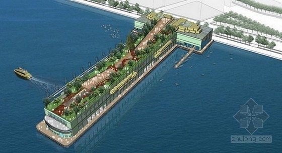 LOT-EK工作室設計的船上集裝箱商場 中國風景園林網