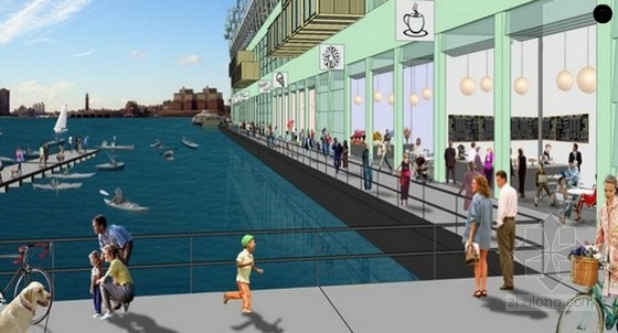 LOT-EK工作室設計的船上集裝箱商場 中國風景園林網