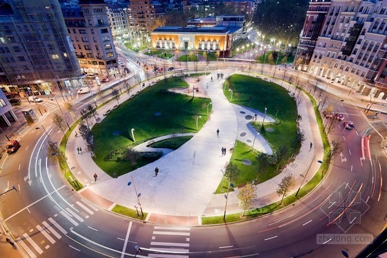 Balmori Associates設(shè)計(jì)的巴克斯廣場 中國風(fēng)景園林網(wǎng)