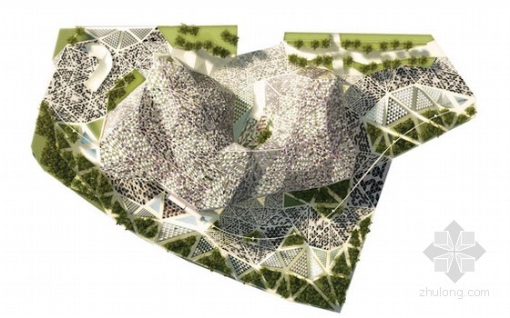 阿卜杜拉國王金融區會議中心公共景觀