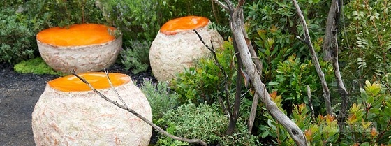 2013切爾西花展最具新意獎——“浴火重生”花園