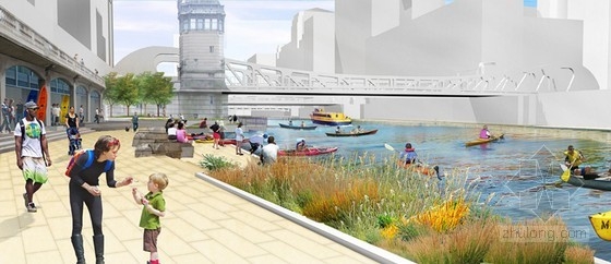 Sasaki事務所設計的芝加哥河畔項目