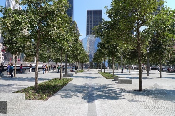 PWP景觀事務所設計的911國家紀念館