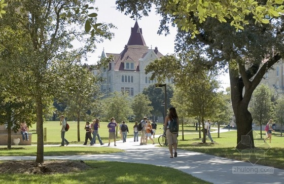 佐佐木公司設計的美國圣愛德華大學景觀總體規劃