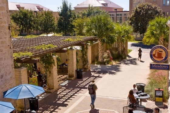 佐佐木公司設(shè)計的美國圣愛德華大學(xué)景觀總體規(guī)劃