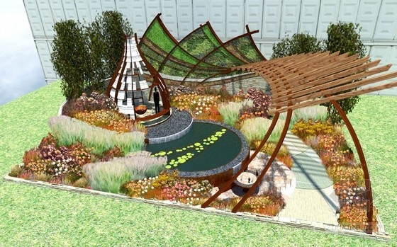 2013年切爾西百年花展——精選花園設(shè)計(jì)草圖