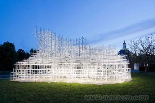 日建筑師藤本壯介設計的2013蛇形畫廊正式對外開放