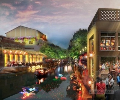 West 8設計的廣州花地可持續整體規劃