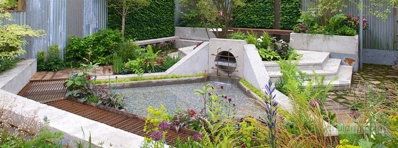 2013切爾西花展金獎：“荒原”花園