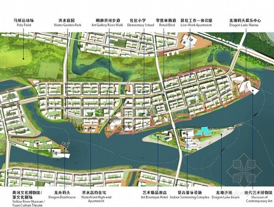 SASAKI設計的濟南新城區總體規劃