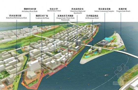 SASAKI設計的濟南新城區總體規劃