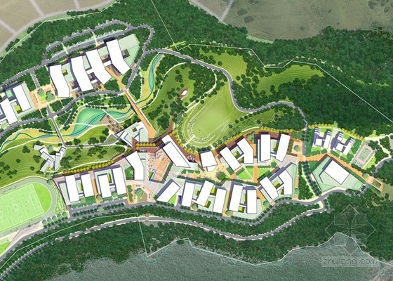 佐佐木設計的危地馬拉地峽大學整體規劃