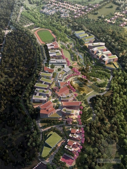 佐佐木設(shè)計(jì)的危地馬拉地峽大學(xué)整體規(guī)劃