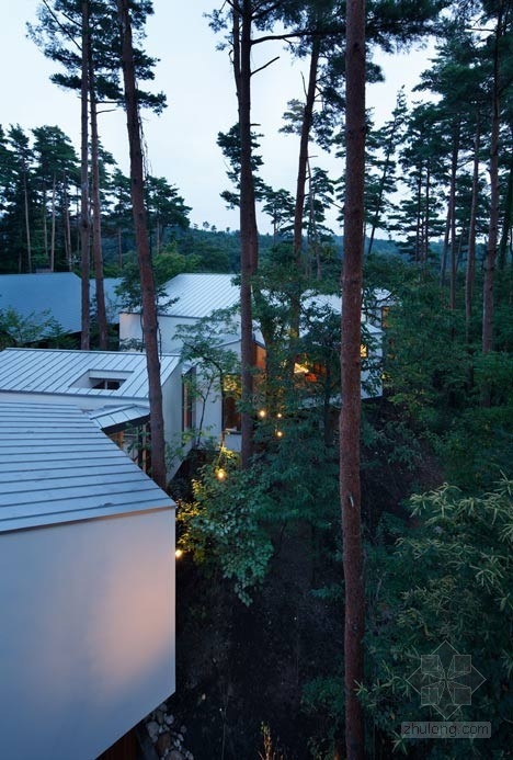 Keisuke Kawaguchi設(shè)計(jì)的日本大山旅館